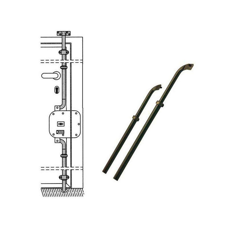 Aste Serrature Triplice Pz 2 91-01 Cr