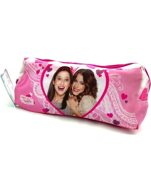 Astuccio Bustina Portapenne Porta Penne Violetta Disney Con Zip 23x11cm Amicizia         