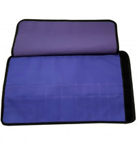 Astuccio Porta Attrezzi 24 Tasche Chiusura Roll On Estetista Parrucchiere         