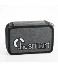Astuccio Portapastelli Triplo York Grigio Be Smart Portapenne Accessori Scuola         