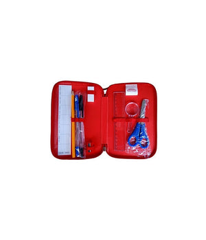 Astuccio Topolino Mickey Mouse Disney 3 Zip 20x13x6.5cm Scomparto Accessoriato Scuola         