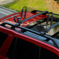 4 x Portakayak per barre auto portatutto Set Portakayak a forma U-Accessori per veicoli