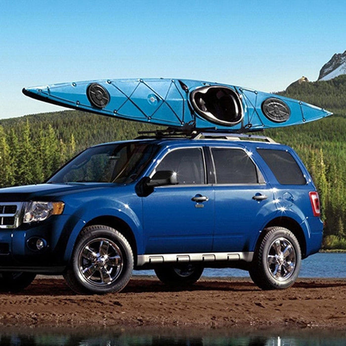 4 x Portakayak per barre auto portatutto Set Portakayak a forma U-Accessori per veicoli