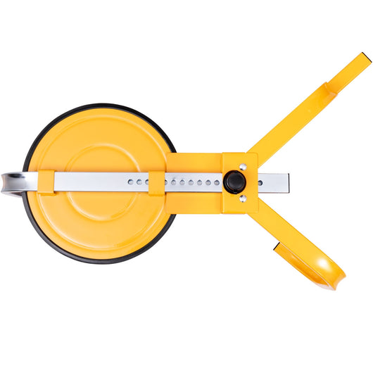 Ganascia blocca ruota Antifurto meccanico auto universale acciaio 13-15 pollici Giallo-Accessori per veicoli