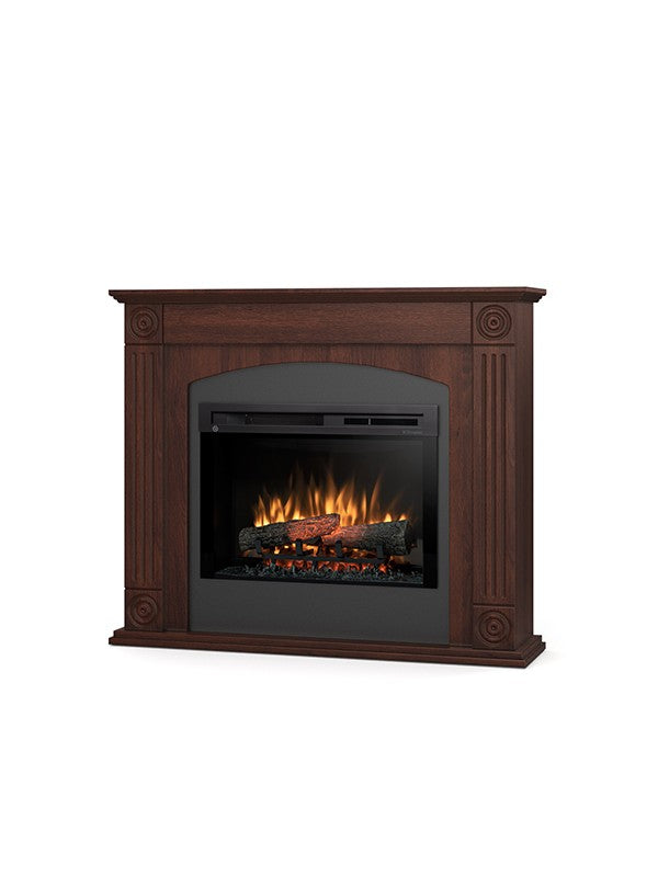 ATRATO - Caminetto Elettrico Da Pavimento A Libera Installazione A LED - Rovere  26"- 114x96x29