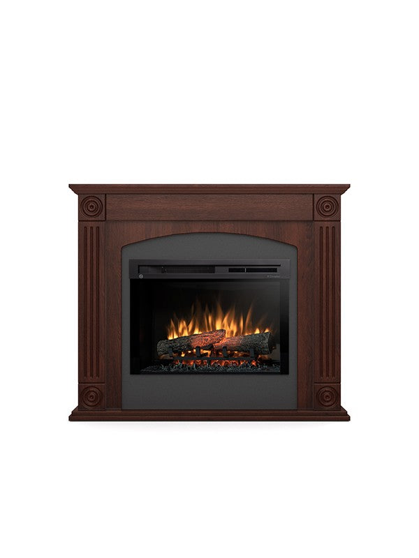 ATRATO - Caminetto Elettrico Da Pavimento A Libera Installazione A LED - Rovere  26"- 114x96x29