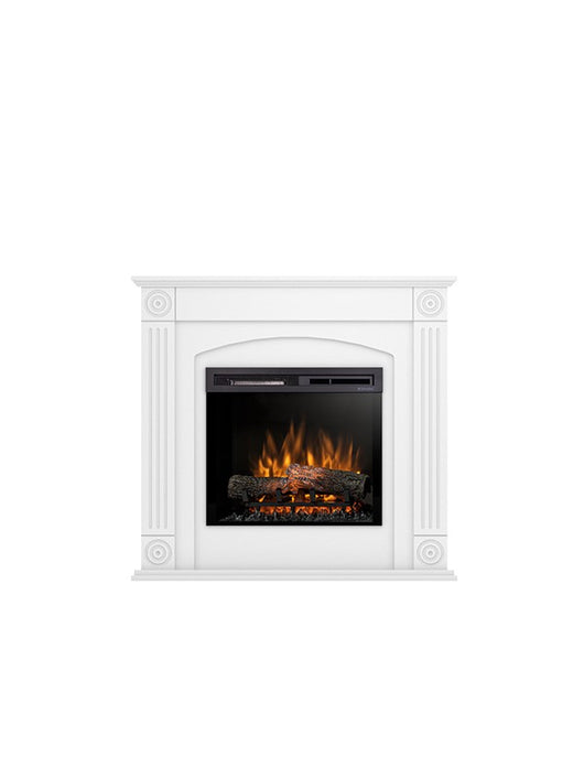 Caminetto Elettrico Da Pavimento A Libera Installazione A LED - Bianco opaco 23"- 107x100x29 - ATRATO