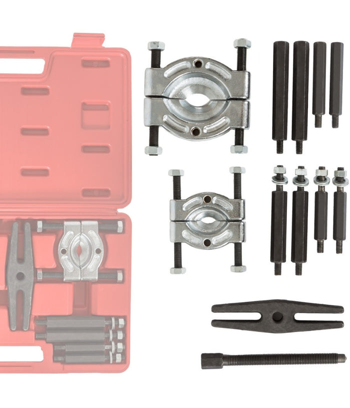 Attrezzi Officina Estrattori Cuscinetti Set Separatori Per Gruppi 3"+4" 12pz         