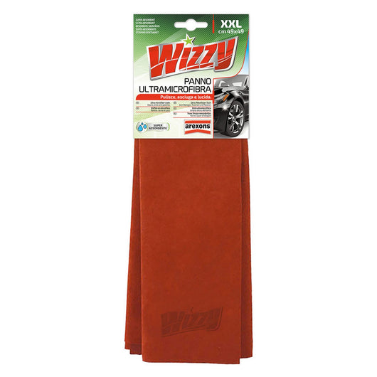 panno ultra microfibra per autovetture 'wizzy' cm 49 x 49 cod:ferx.9200010nlm