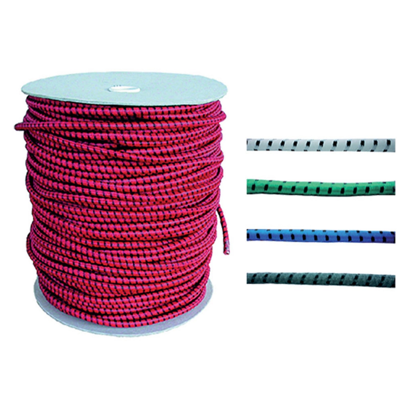 molla elastica legabagagli standard 'top quality' ã¸ mm 8 colore bianco mt. cod:ferx.311400nlm