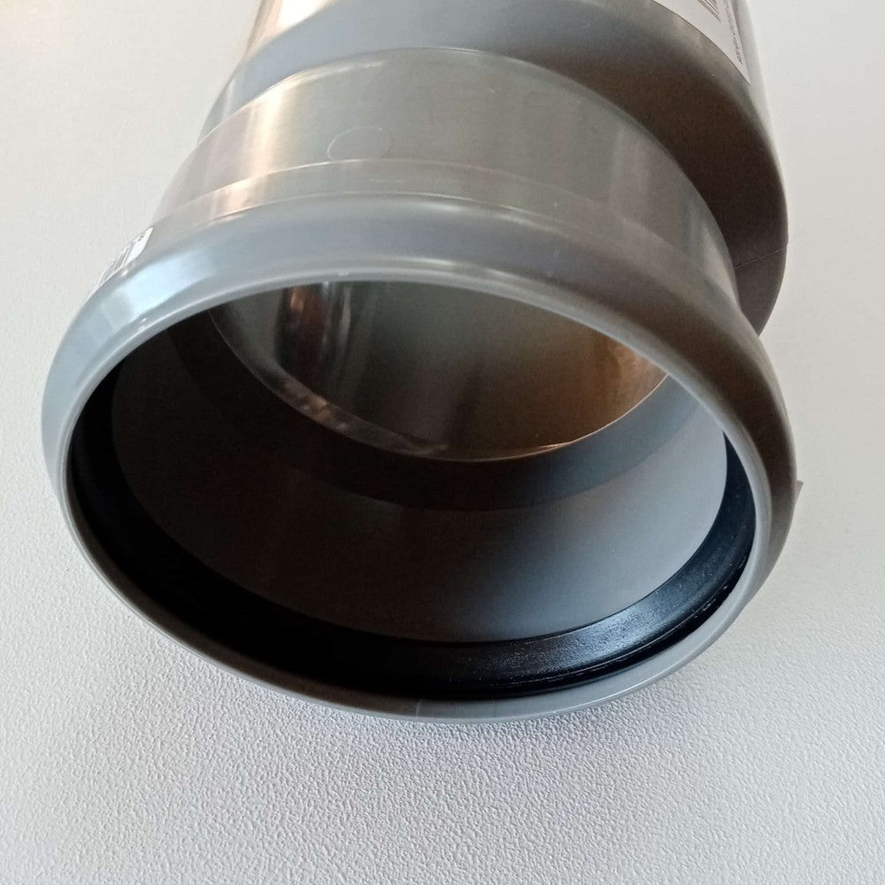 Aumento f 100 x m 110mm raccordo eccentrico con guarnizione