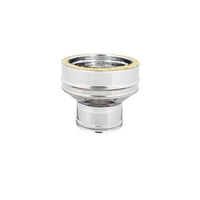 Aumento inox doppia parete da di 150 - de 200 mm a di 200 - de 250 mm