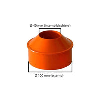 Aumento interno concentrico in pvc : Diametro - 40x100