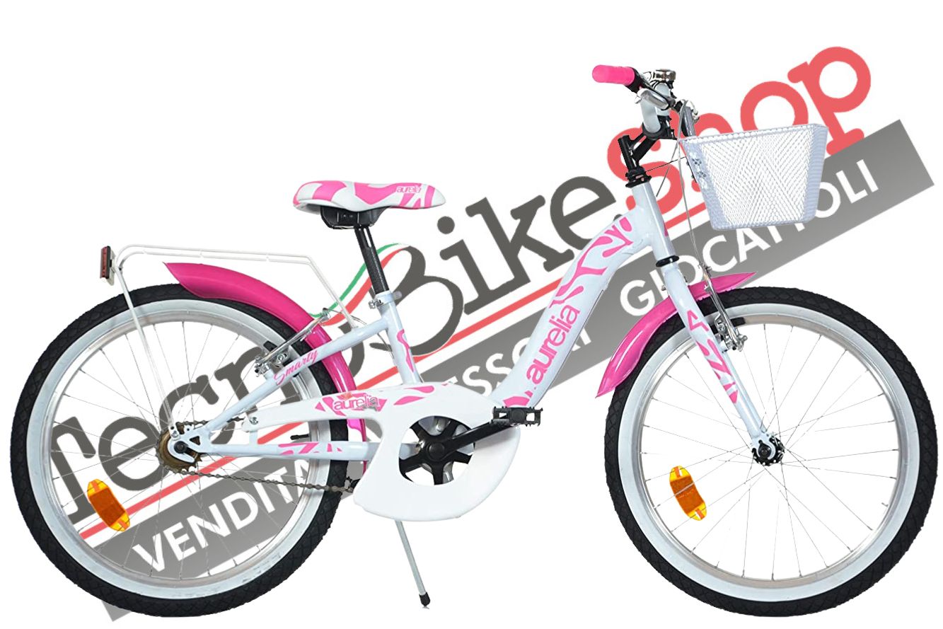 Bicicletta Bambina Dino Bikes Aurelia Smarty 20" 1 Velocità-Bianco