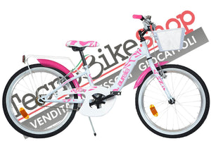 Bicicletta Bambina Dino Bikes Aurelia Smarty 20" 1 Velocità-Bianco
