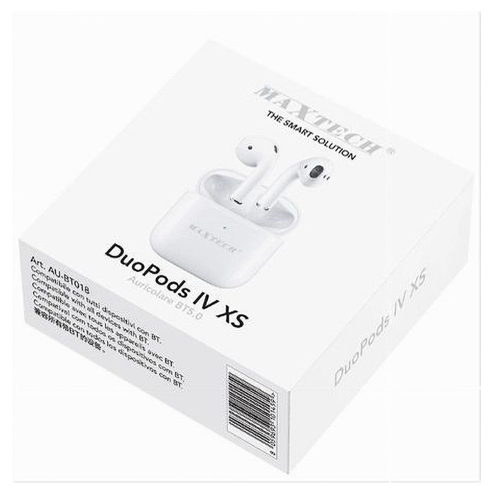 Auricolari Bluetooth Bt5.0 Stereo Cordless Duopods Iv Xs Smartphone Au-bt018         