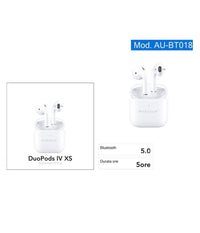 Auricolari Bluetooth Bt5.0 Stereo Cordless Duopods Iv Xs Smartphone Au-bt018         