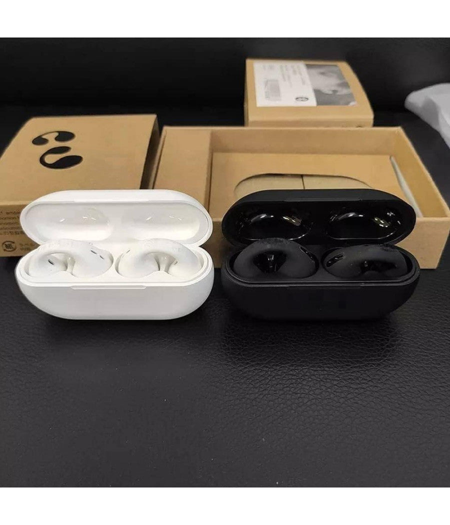 Auricolari Cuffie Bluetooth Aperti A Orecchino Wireless Tws Senza Fili Per Sport         