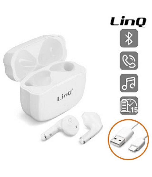 Auricolari Cuffie Bluetooth Wireless Controllo Touch Con Scatola Di Ricarica R535         