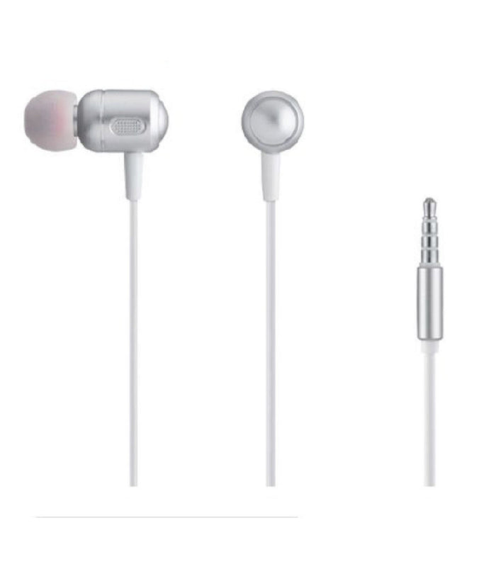 Auricolari Cuffie Cavo Da 1,2 Metri Connettore Aux 3,5mm Per Smartphone Au-9t010         