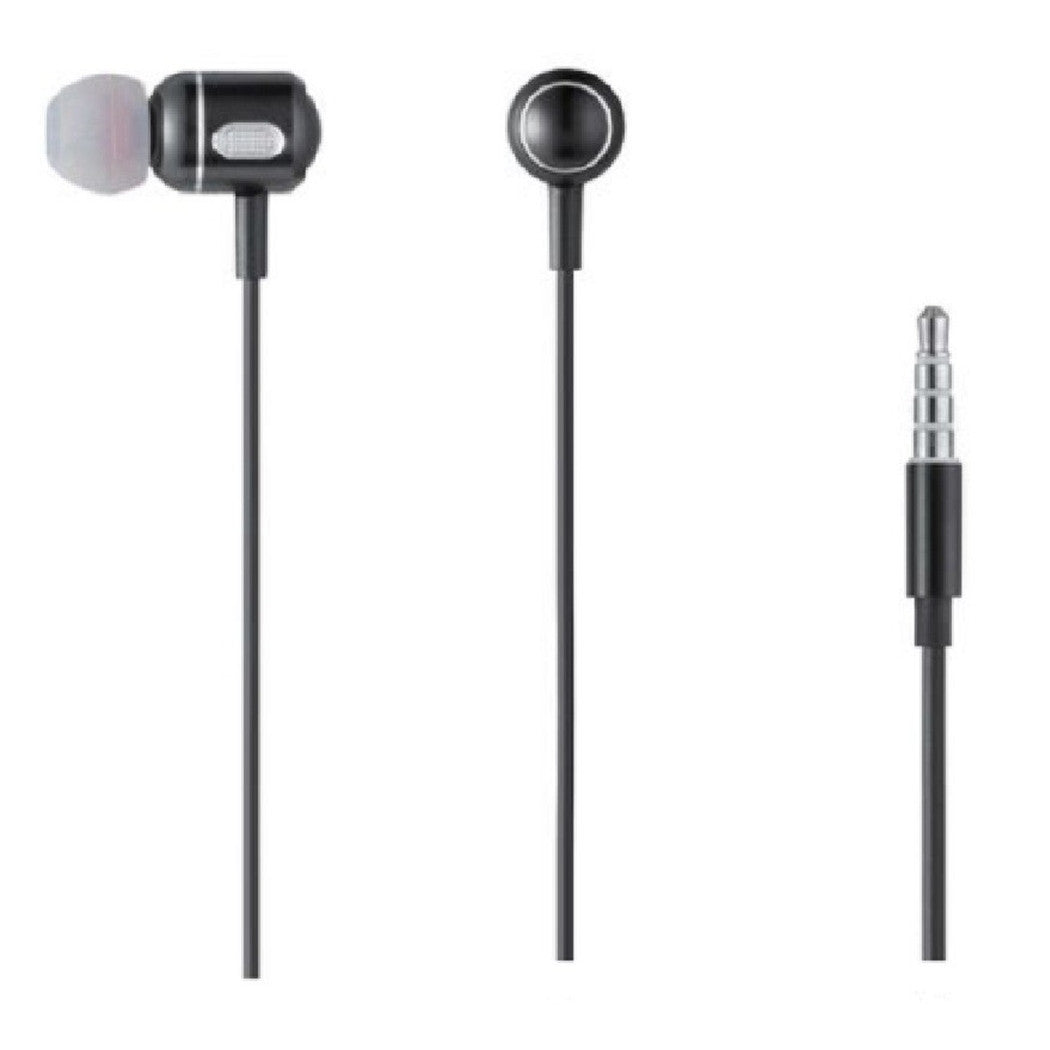 Auricolari Cuffie Cavo Da 1,2 Metri Connettore Aux 3,5mm Per Smartphone Au-9t010         