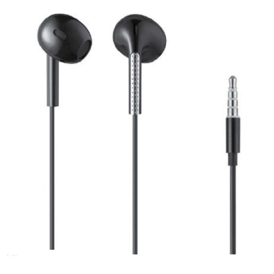 Auricolari Cuffie In-ear Connettore Aux 3,5mm Cavo Da 1,2 Mt Smartphone Au-9t006         