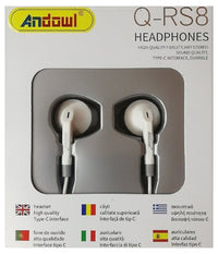 Auricolari Cuffie In-ear Stereo Vivavoce Con Presa Type-c Per Smartphone Q-rs8         