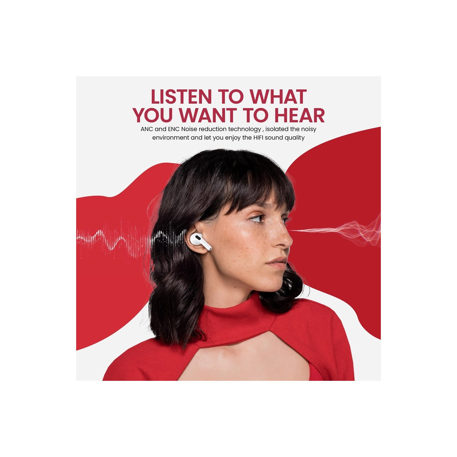 Trade Shop - Auricolari In-ear Cuffie Tws Bluetooth Wireless V5.4 Custodia Lcd Touch Screen -