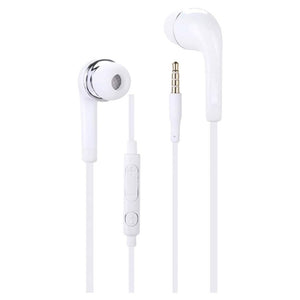 Trade Shop - Auricolari Stereo Per Samsung Galaxy A52s 5g Con Controllo Volume Microfono Bianco         