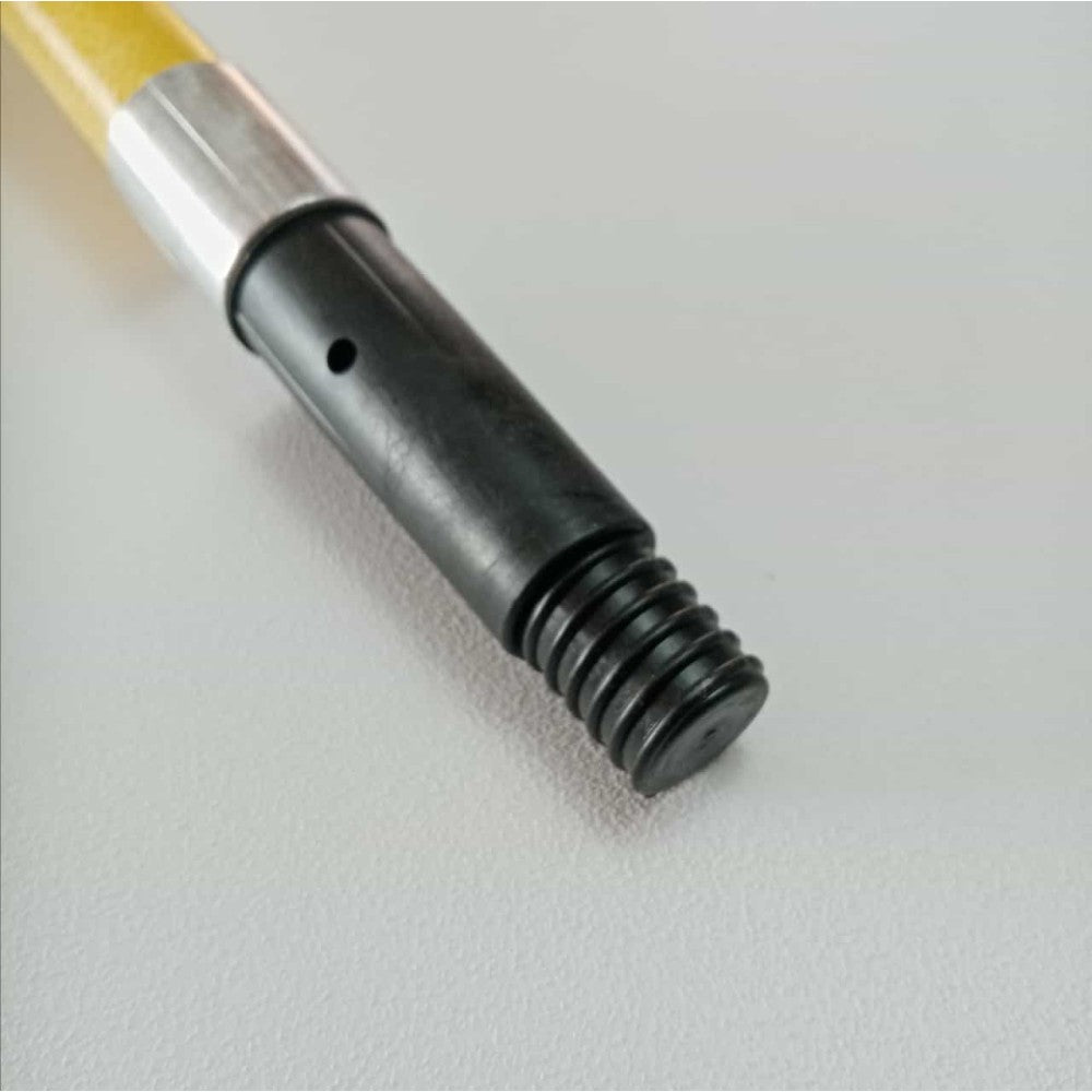 Australian manico liscio filettato in fibra di vetro per scopa rastrello spazzolone