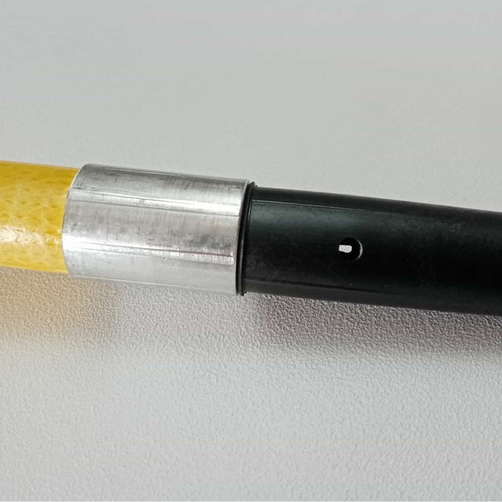 Australian manico liscio filettato in fibra di vetro per scopa rastrello spazzolone