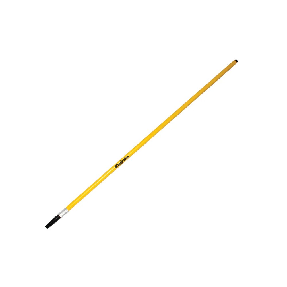 Australian manico liscio filettato in fibra di vetro per scopa rastrello spazzolone