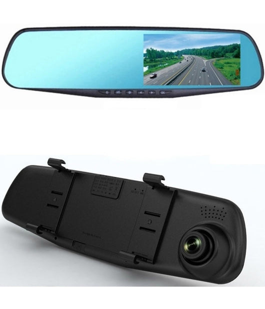 Auto Rearview Specchietto Dvr Telecamera Full Hd 1080p 2.3 "lcd Per Retrocamera         