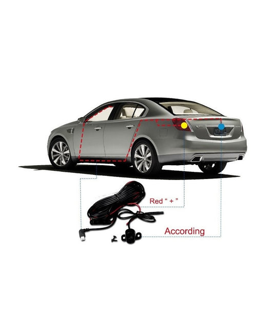 Auto Rearview Specchietto Dvr Telecamera Full Hd 1080p 2.3 "lcd Per Retrocamera         