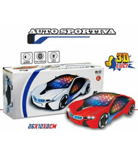 Auto Sportiva Roadster Macchina Con Luci E Suoni Gioco Giocattolo Per Bambini         