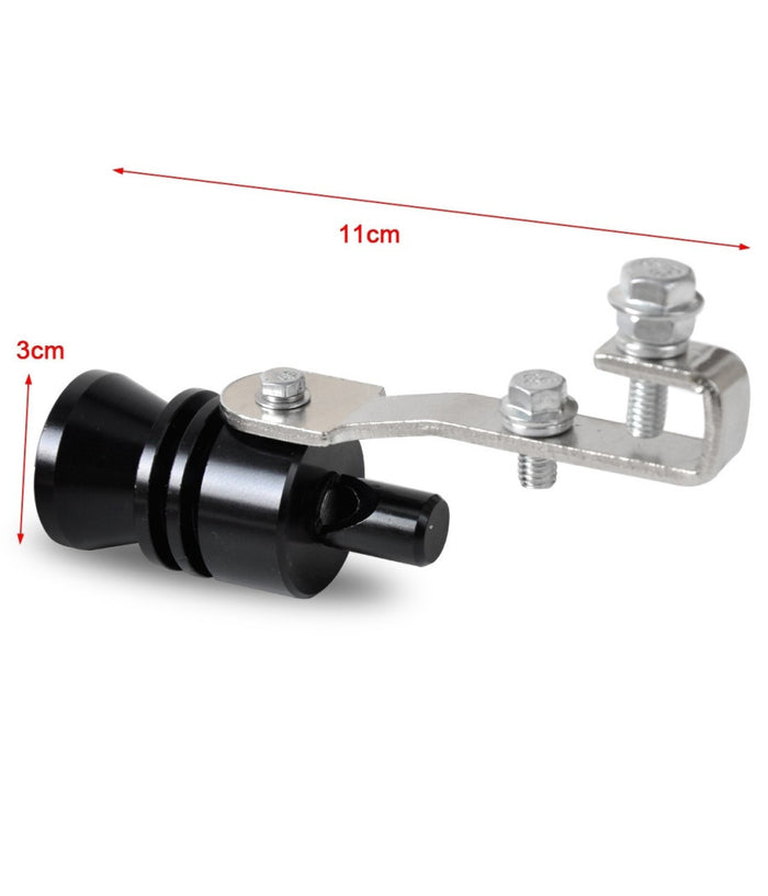 Auto Tuning Kit Effetto Turbo Fischio Marmitta Terminale Turbina Suono     M 2000cc    