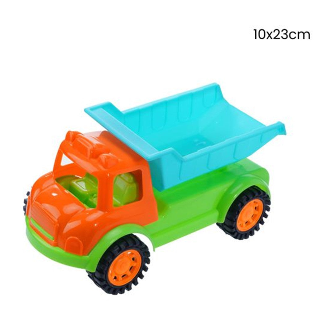 Trade Shop - Autocarro Camion Giocattolo Con Cassone Ribaltabile Per Bambini Colorato 10x23cm 258280 -
