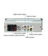 Autoradio 1 Din Display Tft 4.1" Stereo 45wx4 Bluetooth Usb Aux Mp3 Media 4051ai         