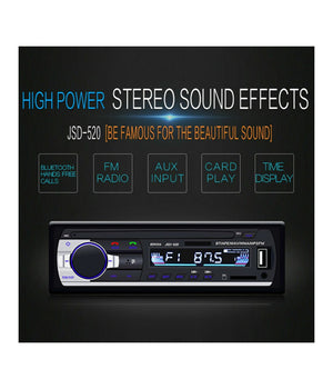 Autoradio Lettore Mp3 Ca001b Sistema Audio Auto Universale 1 Din Bluetooth Aux         