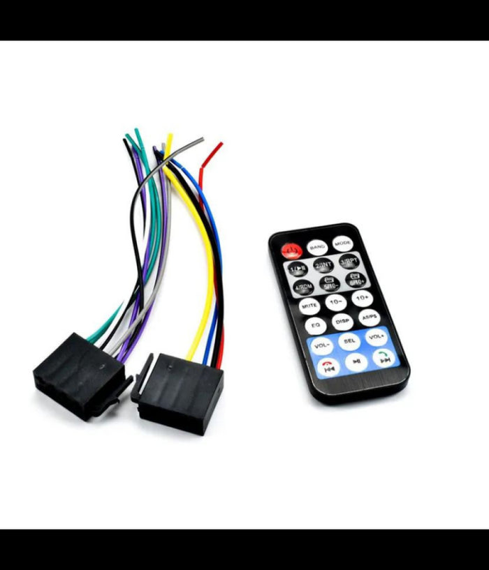 Autoradio Lettore Mp3 Sistema Audio Auto 1 Din Bt Usb Aux Fm Sd Card Mp3 Ca002         