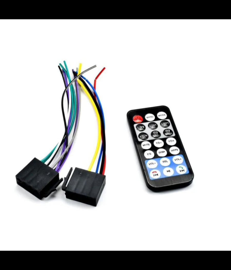 Autoradio Lettore Mp3 Sistema Audio Auto 1 Din Bt Usb Aux Fm Sd Card Mp3 Ca002         