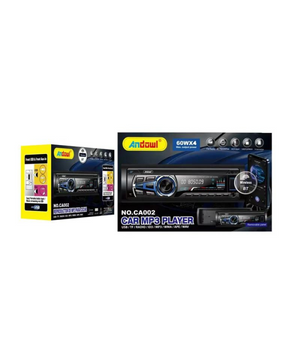 Autoradio Lettore Mp3 Sistema Audio Auto 1 Din Bt Usb Aux Fm Sd Card Mp3 Ca002         