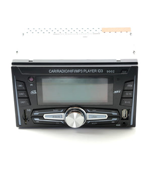 Autoradio Per Auto Doppio Din Usb Sd Fm Mp3 Aux 25wx4 Lettore Sd Mp3-9002         