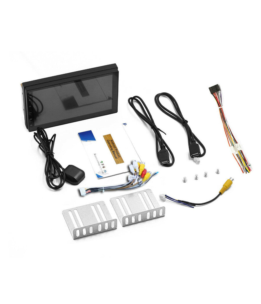 Autoradio Stereo 2 Din 7" Touch Screen Bluetooth Aux Usb Sd Lettore Mp5 Q-ca005         