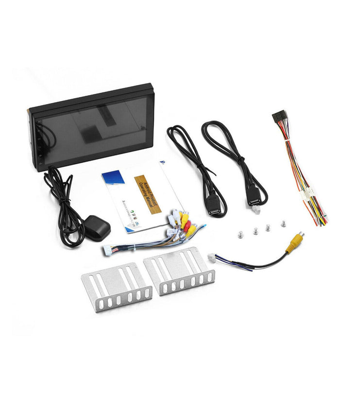 Autoradio Stereo 2 Din 7" Touch Screen Bluetooth Aux Usb Sd Lettore Mp5 Q-ca005         