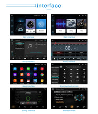 Autoradio Stereo 2 Din 7" Touch Screen Bluetooth Aux Usb Sd Lettore Mp5 Q-ca005         