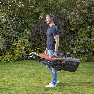 Rasaerba tosaerba black and decker bemw471es 1600w 38cm con impugnatura easysteer