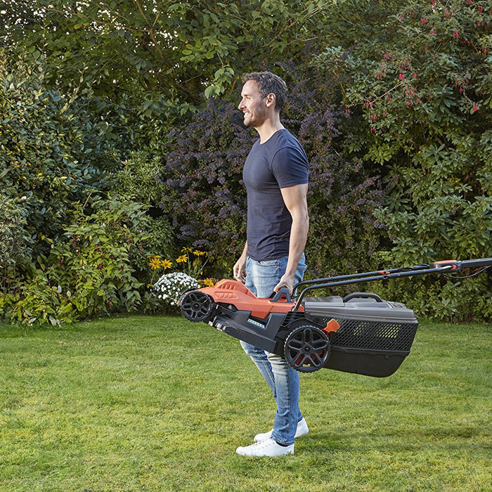 Rasaerba tosaerba black and decker bemw471es 1600w 38cm con impugnatura easysteer