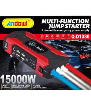 Avviamento Per Auto Multifunzionale Jump Batteria Esterna Torcia 15000ma Q-d1030         