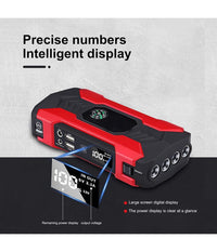 Avviamento Per Auto Multifunzionale Jump Batteria Esterna Torcia 15000ma Q-d1030         